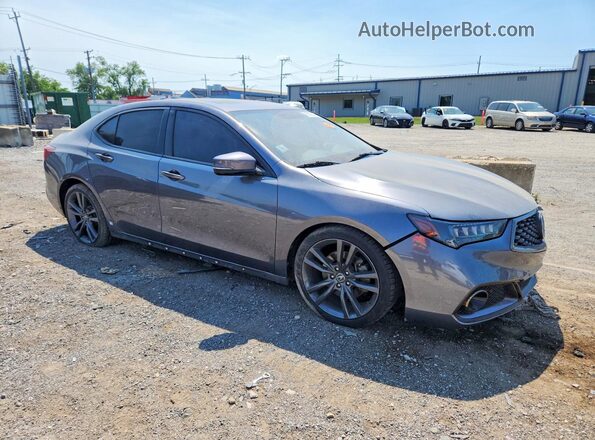 19UUB2F68KA000216 2019 ACURA TLX Gray Передня права чверть
