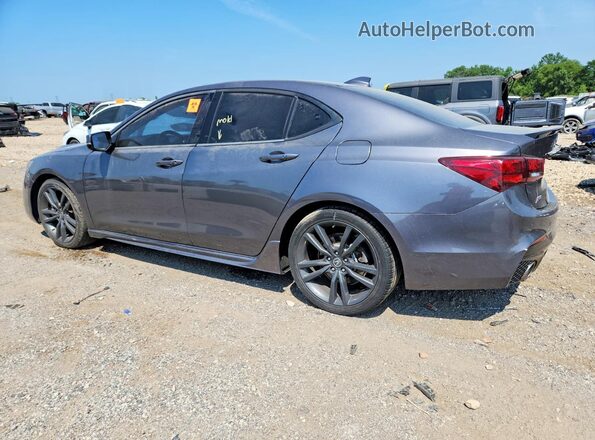 19UUB2F68KA000216 2019 ACURA TLX Gray Задня ліва чверть