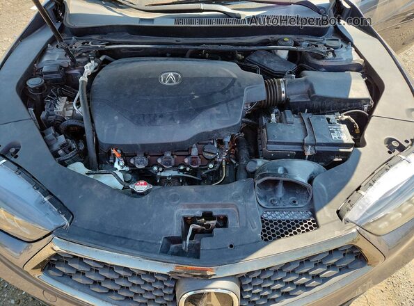19UUB2F68KA000216 2019 ACURA TLX Gray Вид задньої частини салону