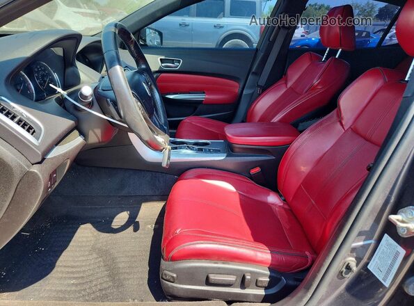 19UUB2F68KA000216 2019 ACURA TLX Gray Вид салону спереду