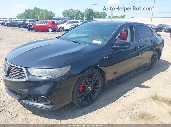 19UUB2F69KA000001 2019 ACURA TLX Black Przód lewy