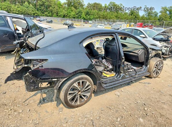 19UUB2F6XJA013130 2018 ACURA TLX Black უკანა მარჯვენა