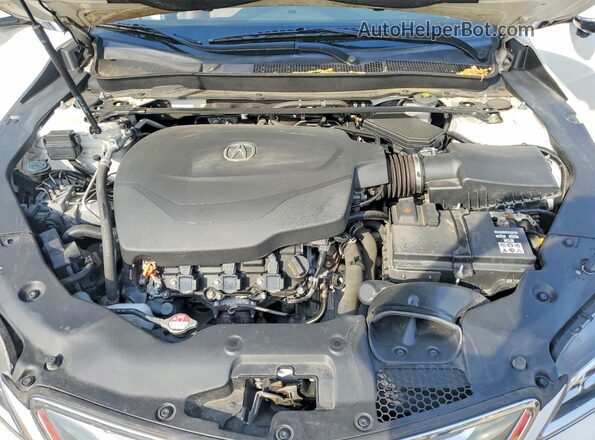 19UUB2F78HA000847 2017 ACURA TLX White Սալոնի հետևի տեսք