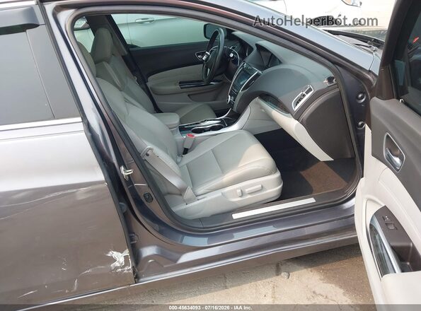 19UUB3F32KA006279 2019 ACURA TLX Gray წინა სალონის ხედი