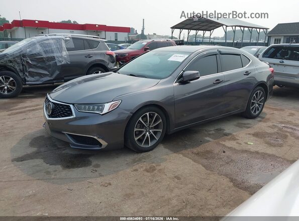 19UUB3F32KA006279 2019 ACURA TLX Gray წინა მარცხენა ხედი სამი მეოთხედიდან