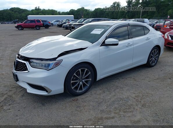 19UUB3F3XJA004178 2018 ACURA TLX White Передня ліва чверть