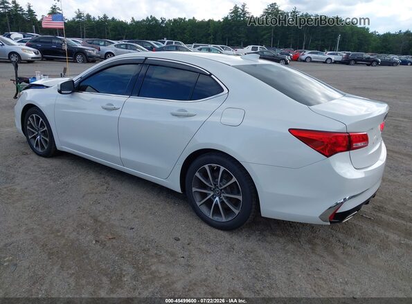 19UUB3F3XJA004178 2018 ACURA TLX White Задня ліва чверть
