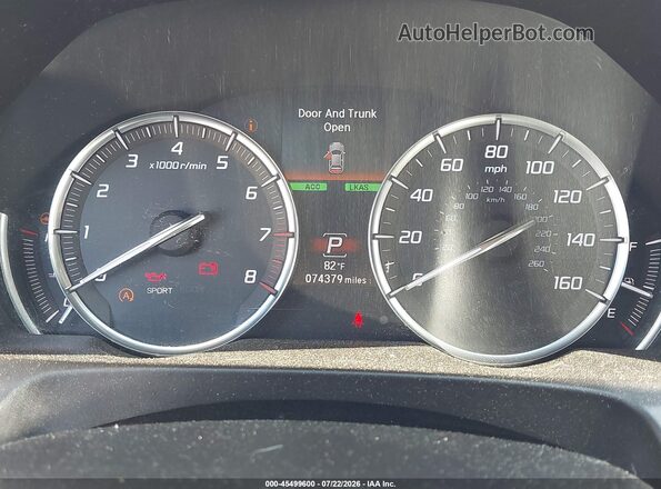 19UUB3F3XJA004178 2018 ACURA TLX White Вид задніх сидінь