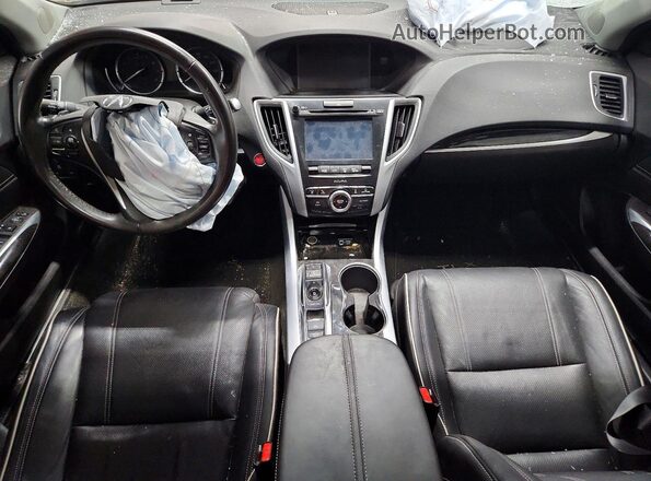 19UUB3F42KA003178 2019 ACURA TLX Black Вид панелі приладів