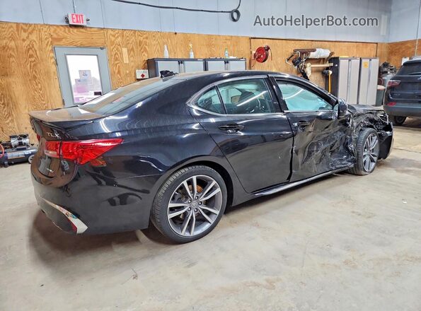 19UUB3F42KA003178 2019 ACURA TLX Black Задня права чверть