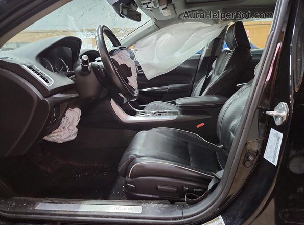 19UUB3F42KA003178 2019 ACURA TLX Black Вид салону спереду