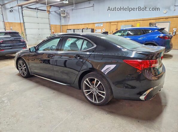 19UUB3F42KA003178 2019 ACURA TLX Black Задня ліва чверть