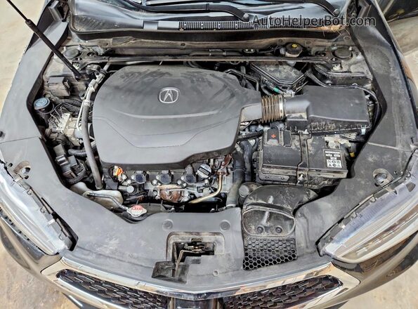 19UUB3F42KA003178 2019 ACURA TLX Black Вид задньої частини салону