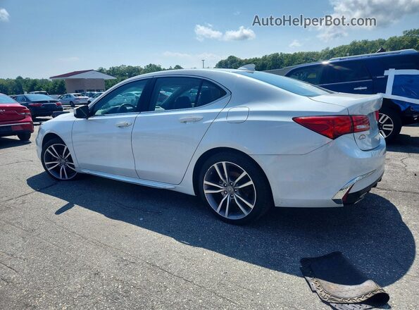 19UUB3F42LA003201 2020 ACURA TLX White Հետևի ձախ