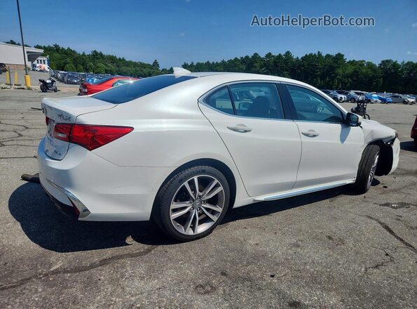 19UUB3F42LA003201 2020 ACURA TLX White Հետևի աջ