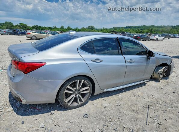 19UUB3F44LA003331 2020 ACURA TLX Серебряный Задняя правая четверть