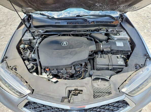 19UUB3F44LA003331 2020 ACURA TLX Серебряный Вид задней части салона