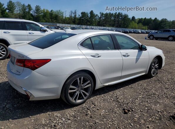 19UUB3F4XLA001065 2020 ACURA TLX White უკანა მარჯვენა