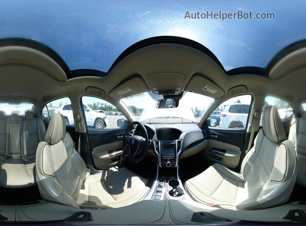 19UUB3F4XLA001065 2020 ACURA TLX White VIN კოდის სტიკერის ხედი