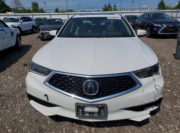 19UUB3F4XLA001065 2020 ACURA TLX White წინა ხედი