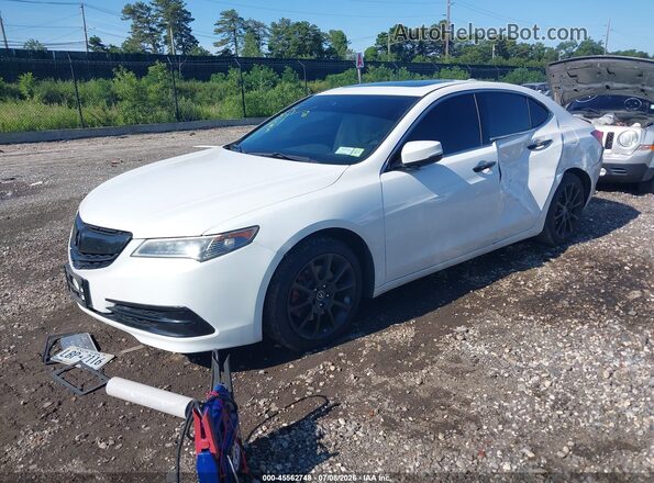 19UUB3F50HA003228 2017 ACURA TLX White Передня ліва чверть