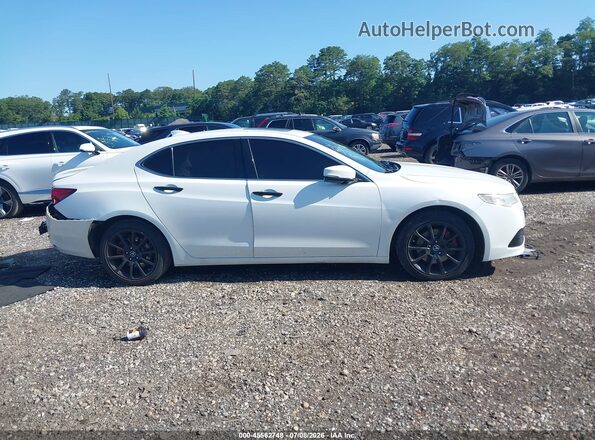 19UUB3F50HA003228 2017 ACURA TLX White Вид задньої частини салону