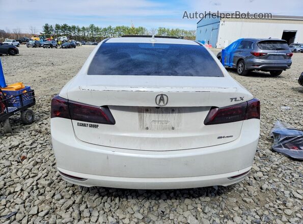 19UUB3F50HA003231 2017 ACURA TLX White Vista trasera