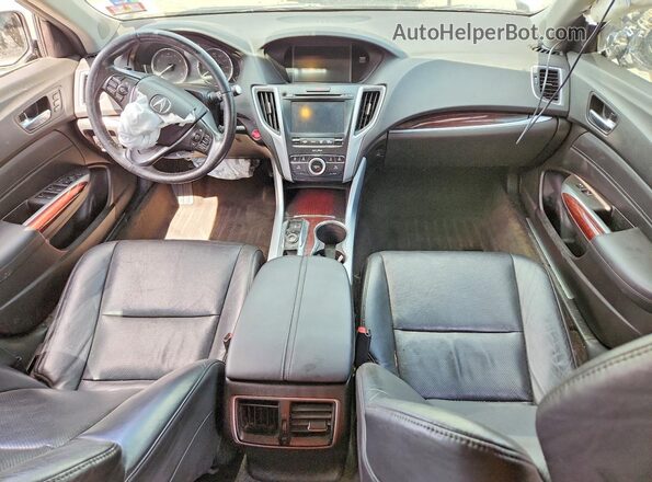 19UUB3F50HA003231 2017 ACURA TLX White Vista del salpicadero