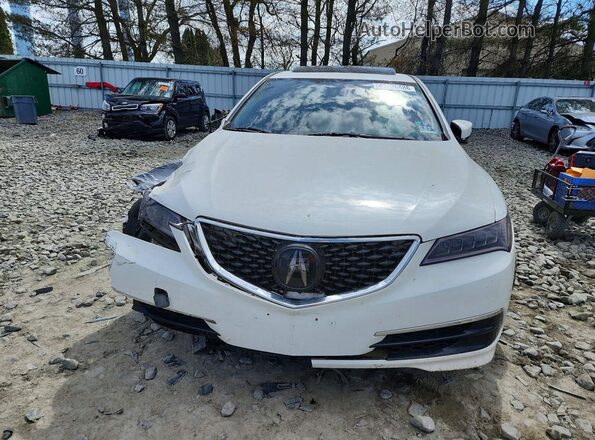 19UUB3F50HA003231 2017 ACURA TLX White Vista frontal