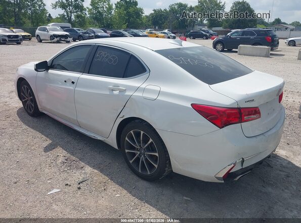 19UUB3F52JA003107 2018 ACURA TLX Белый Задняя левая четверть