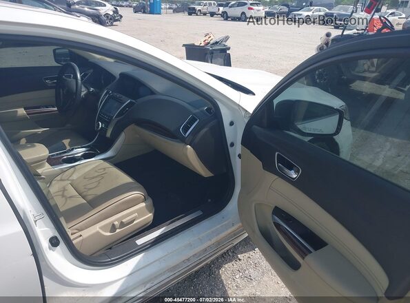 19UUB3F52JA003107 2018 ACURA TLX Белый Вид салона спереди