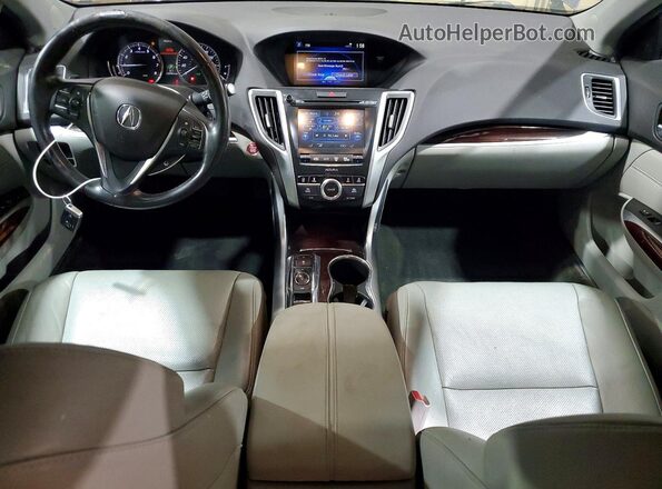 19UUB3F54GA001125 2016 ACURA TLX Gray Dashboard view