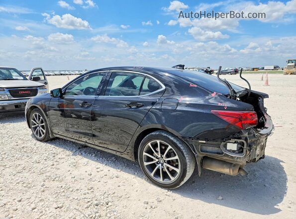 19UUB3F54GA001626 2016 ACURA TLX Black უკანა მარცხენა