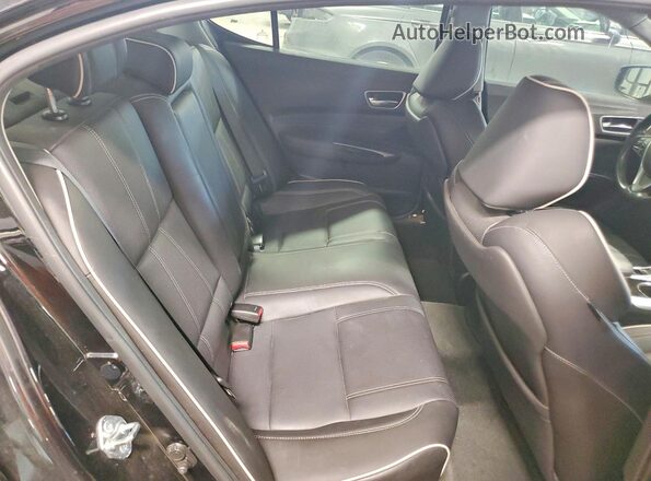 19UUB3F54JA004761 2018 ACURA TLX Black Rear seats view