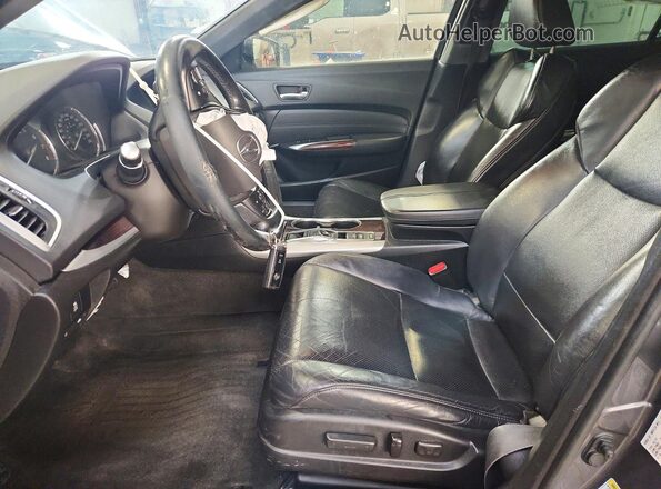 19UUB3F57HA800589 2017 ACURA TLX Gray Вид салону спереду
