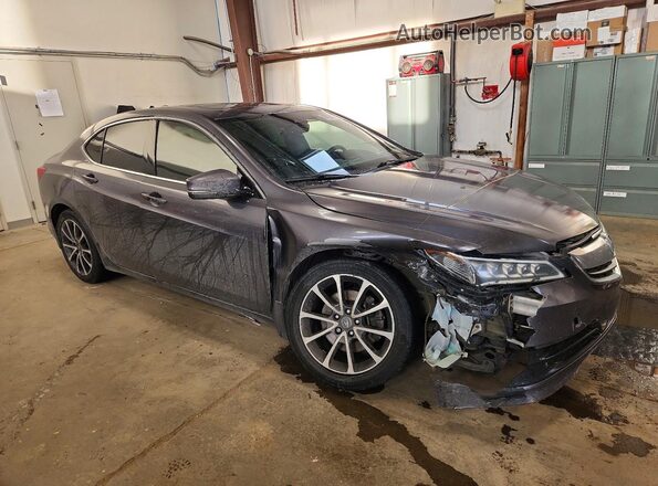 19UUB3F57HA800589 2017 ACURA TLX Gray Передня права чверть