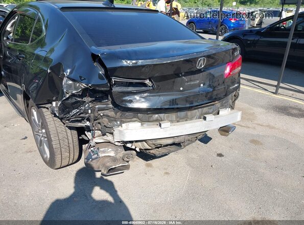 19UUB3F57JA005483 2018 ACURA TLX Черный Вид спереди
