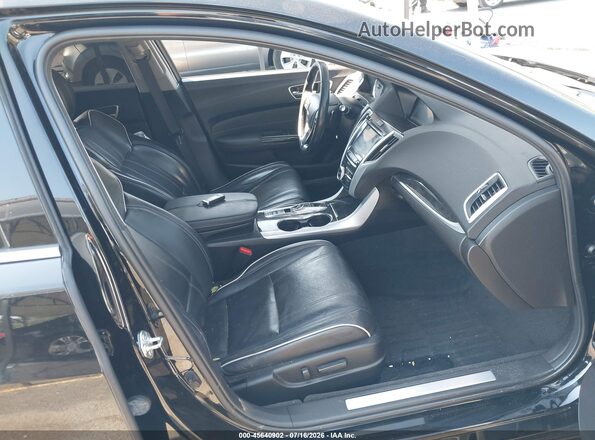 19UUB3F57JA005483 2018 ACURA TLX Черный Вид салона спереди