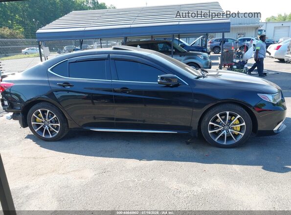 19UUB3F57JA005483 2018 ACURA TLX Черный Панорамный вид салона 360°