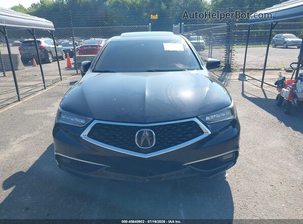 19UUB3F57JA005483 2018 ACURA TLX Черный Вид задней части салона