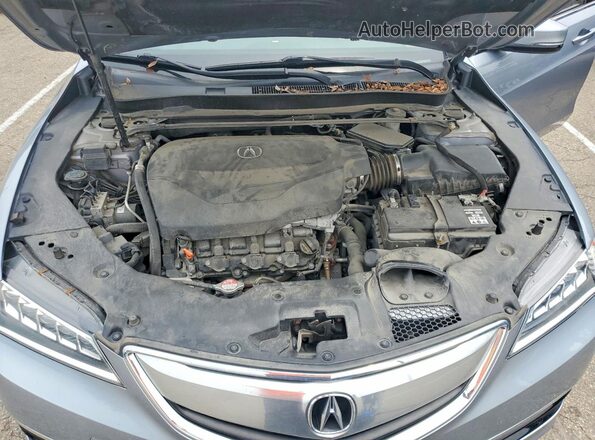 19UUB3F5XGA801430 2016 ACURA TLX Silver Rear interior view