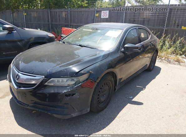 19UUB3F5XHA002815 2017 ACURA TLX Black Vista tres cuartos delantera izquierda