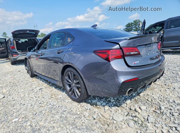 19UUB3F60KA005934 2019 ACURA TLX Серый Задняя левая четверть