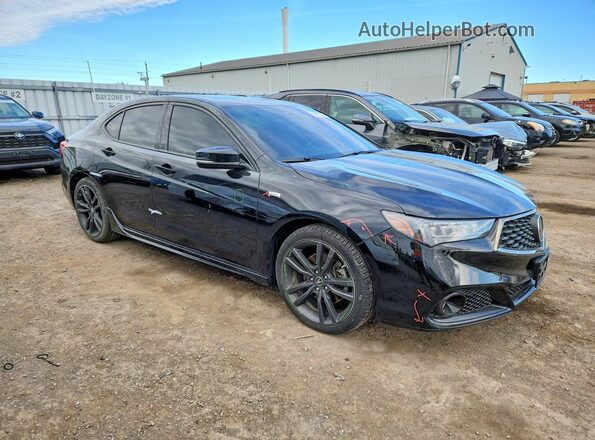 19UUB3F60LA802413 2020 ACURA TLX Black Առջևի աջ