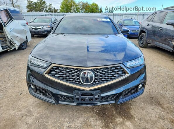 19UUB3F60LA802413 2020 ACURA TLX Black Դիմացի տեսք