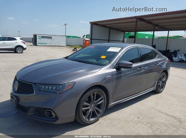 19UUB3F61KA004758 2019 ACURA TLX Gray Front left