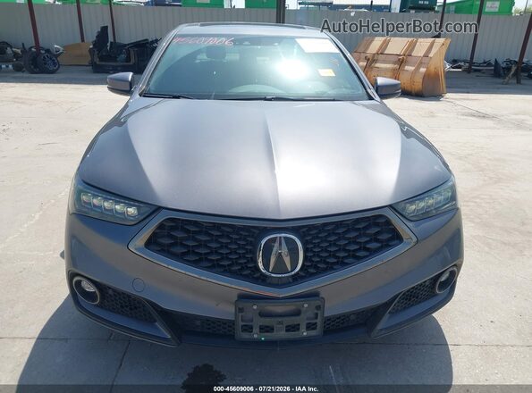 19UUB3F61KA004758 2019 ACURA TLX Gray Instrument cluster view