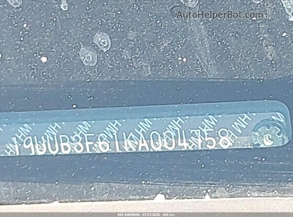 19UUB3F61KA004758 2019 ACURA TLX Gray 