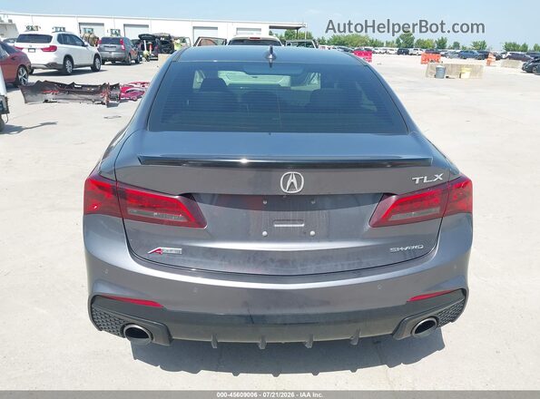 19UUB3F61KA004758 2019 ACURA TLX Gray 