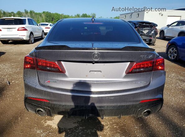 19UUB3F62LA802428 2020 ACURA TLX Gray Rear view